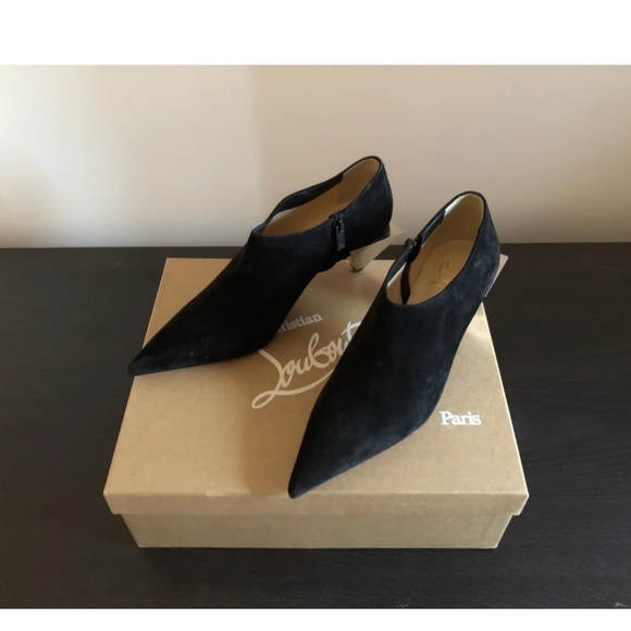 Christian Louboutin Xilo booties 55 size 37.5 fit! - Picture 2 of 7